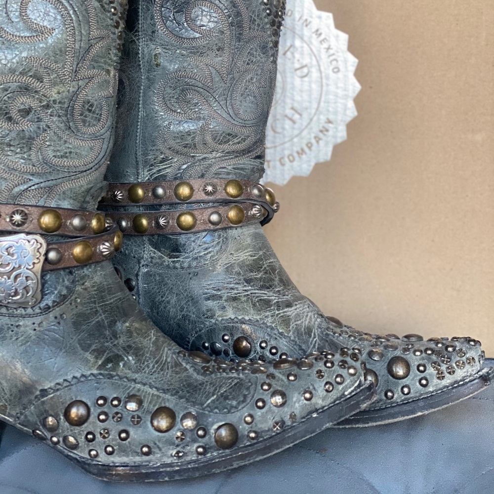 SOLD….Double D Ranch boots 9.5 - Picture 2 of 16